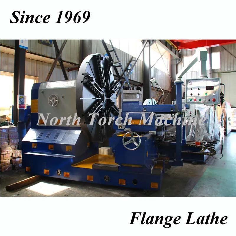 Large Horizontal Facing CNC Lathe, Flange Turning Lathe Machine Ck6020