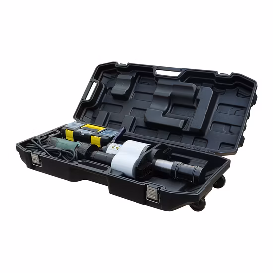 Tragbare Rohranfasmaschine aus Kartonstahl und Edelstahl